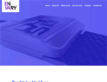 Tablet Screenshot of envary.com
